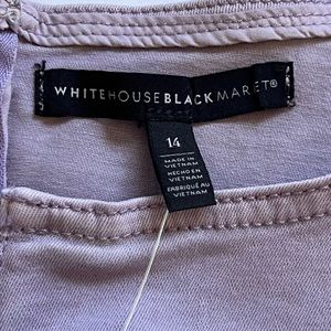 Denim tank knee length dress